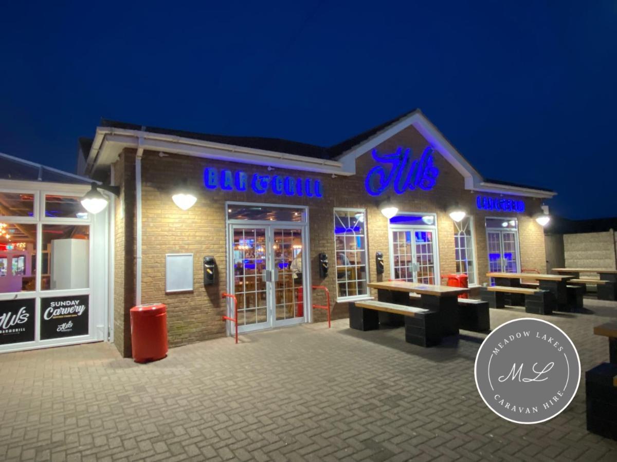 Palm Grove 132 - Pet Friendly, Wifi, Central Heating, Close To Shops And Beach - Meadow Lakes Caravan & Lodge Hire Chapel Saint Leonards Exteriör bild